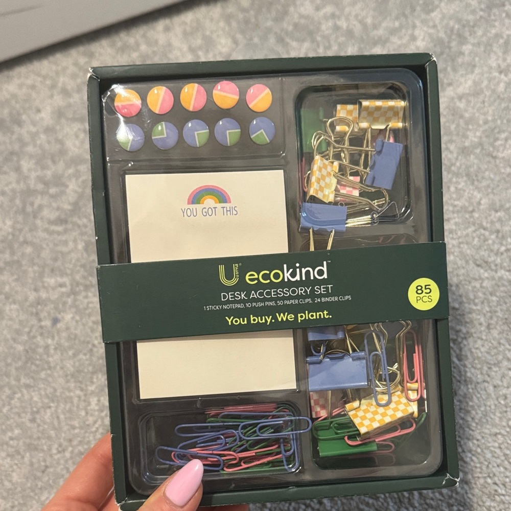 Desk Accessory Set - Multicolor